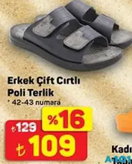 JUNO ERKEK ÇİFT CIRTLI POLİ TERLİK